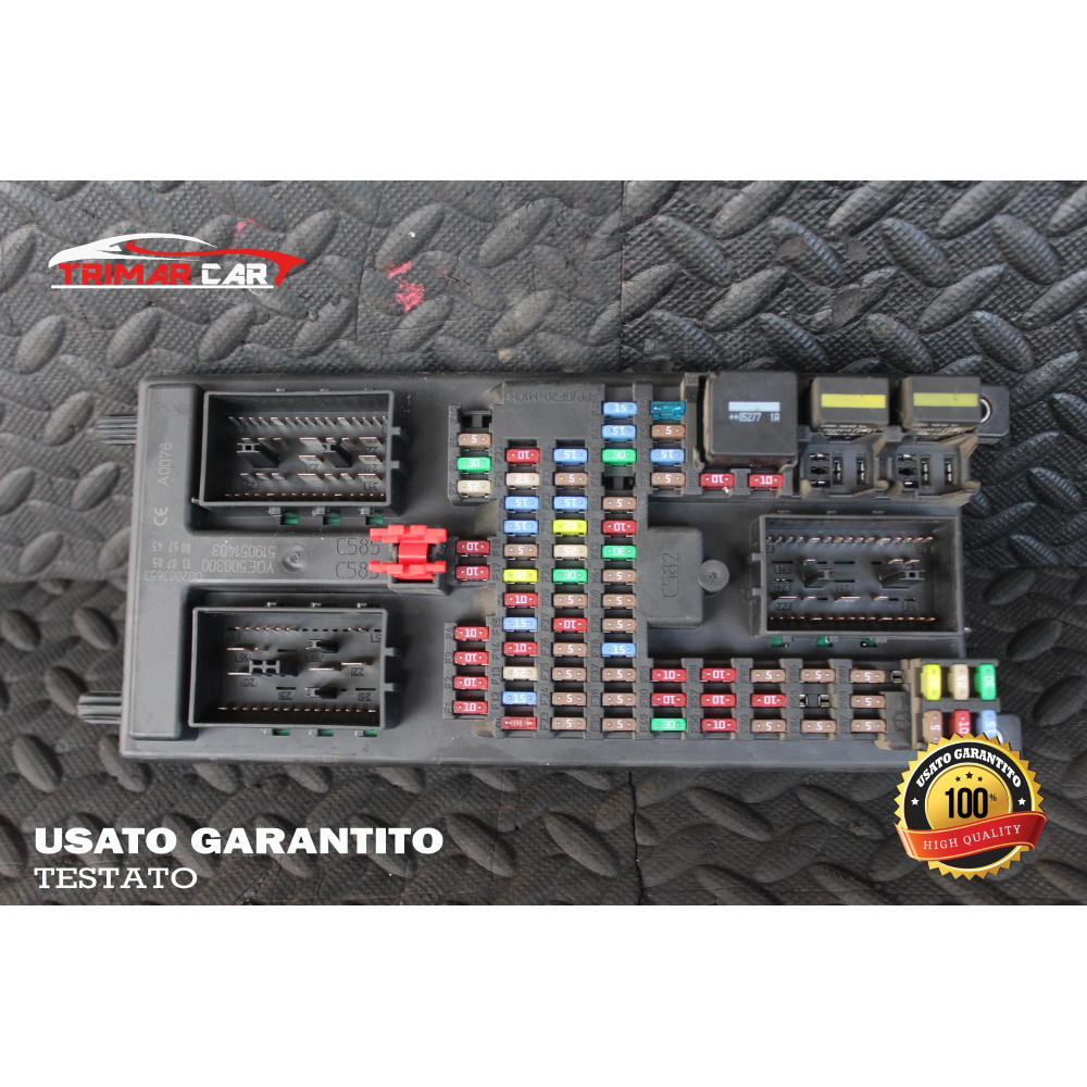 YQE500300 CENTRALINA SCATOLA PORTAFUSIBILI LAND ROVER DISCOVERY 3 III (L319)(04-09) 2.7 TD 4X4 190CV 140KW COD MOTORE: 276DT