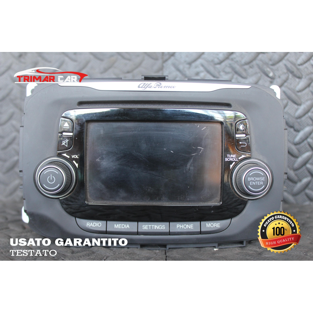 156104646 AUTORADIO STEREO CD MP3 ALFA ROMEO GIULIETTA 2