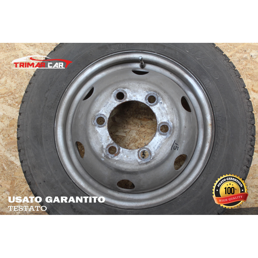 E5JKX16HB R16 CERCHIO SINGOLO IN FERRO IVECO DAILY 2 II AUTOBUS (1989-1999) 35-10 103CV 76KW COD MOT; SOFIM 8140.27