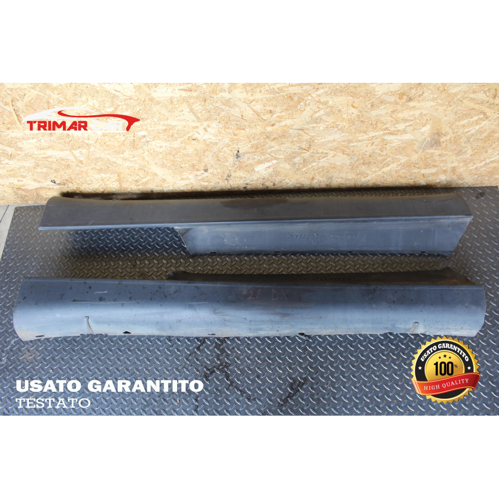 COPPIA MINIGONNE SOTTOPORTA LATERALI ALFA ROMEO GTV 2 (916)(1994-2005) 2.0 T.SPARK 16V 150CV 110KW COD MOT; AR16201