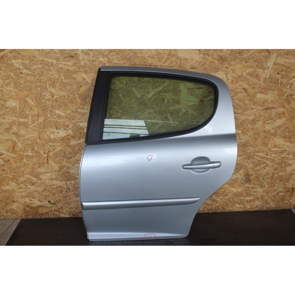 SPORTELLO PORTA PORTIERA POSTERIORE SX SINISTRA PEUGEOT 207 (WA,WC)(06-15) 1.6 HDI 90CV 66KW COD MOTORE: 9HX