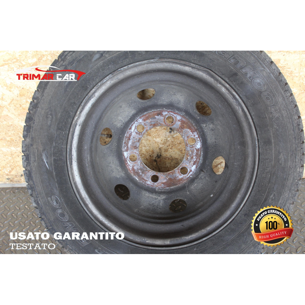 5JK16HA R16 CERCHIO SINGOLO IN FERRO IVECO DAILY 2 II AUTOBUS (1989-1999) 35-10 103CV 76KW COD MOT; SOFIM 8140.27