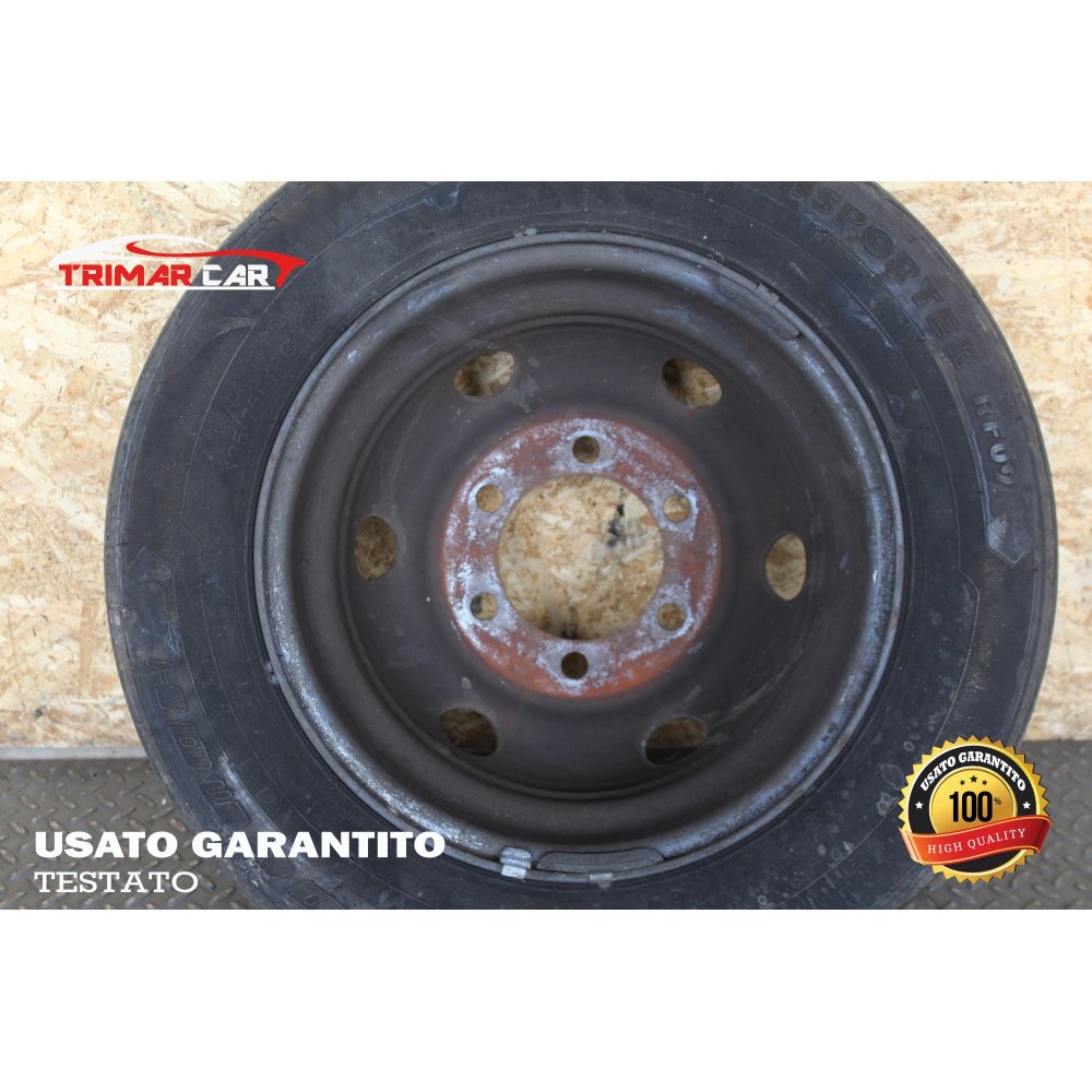 5JKX16H1 R16 CERCHIO SINGOLO IN FERRO IVECO DAILY 2 II AUTOBUS (1989-1999) 35-10 103CV 76KW COD MOT; SOFIM 8140.27