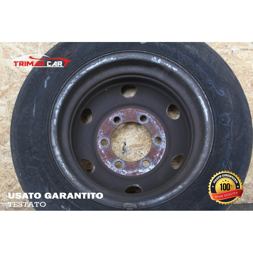 E5JKX16HB R16 CERCHIO SINGOLO IN FERRO IVECO DAILY 2 II AUTOBUS (1989-1999) 35-10 103CV 76KW COD MOT; SOFIM 8140.27