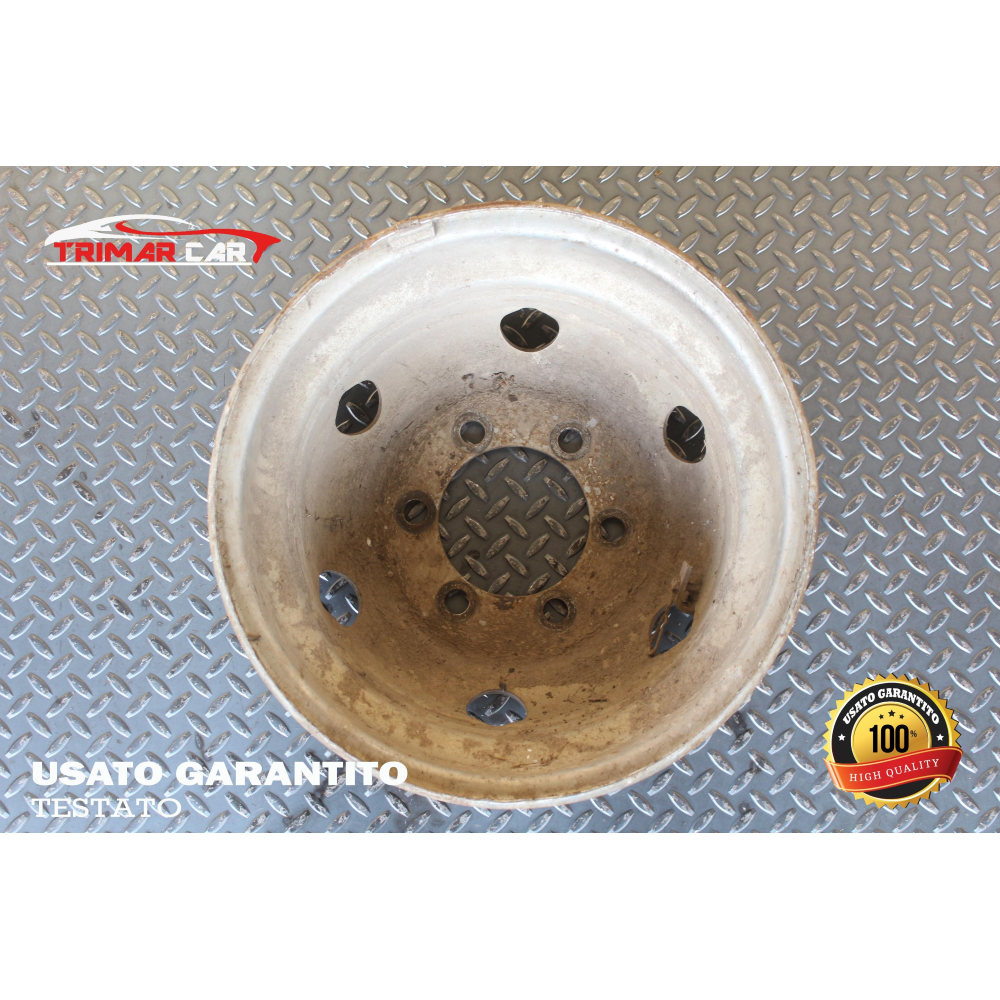 16H1X5JK R16 CERCHIO SINGOLO IN FERRO IVECO DAILY 2 II AUTOBUS (1989-1999)