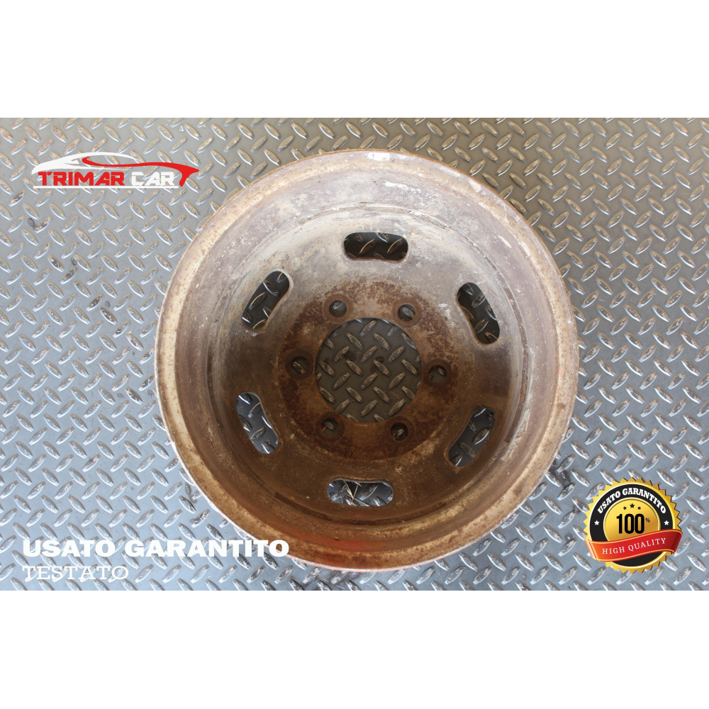 16H1X5J R16 CERCHIO SINGOLO IN FERRO IVECO DAILY 2 II AUTOBUS (1989-1999)