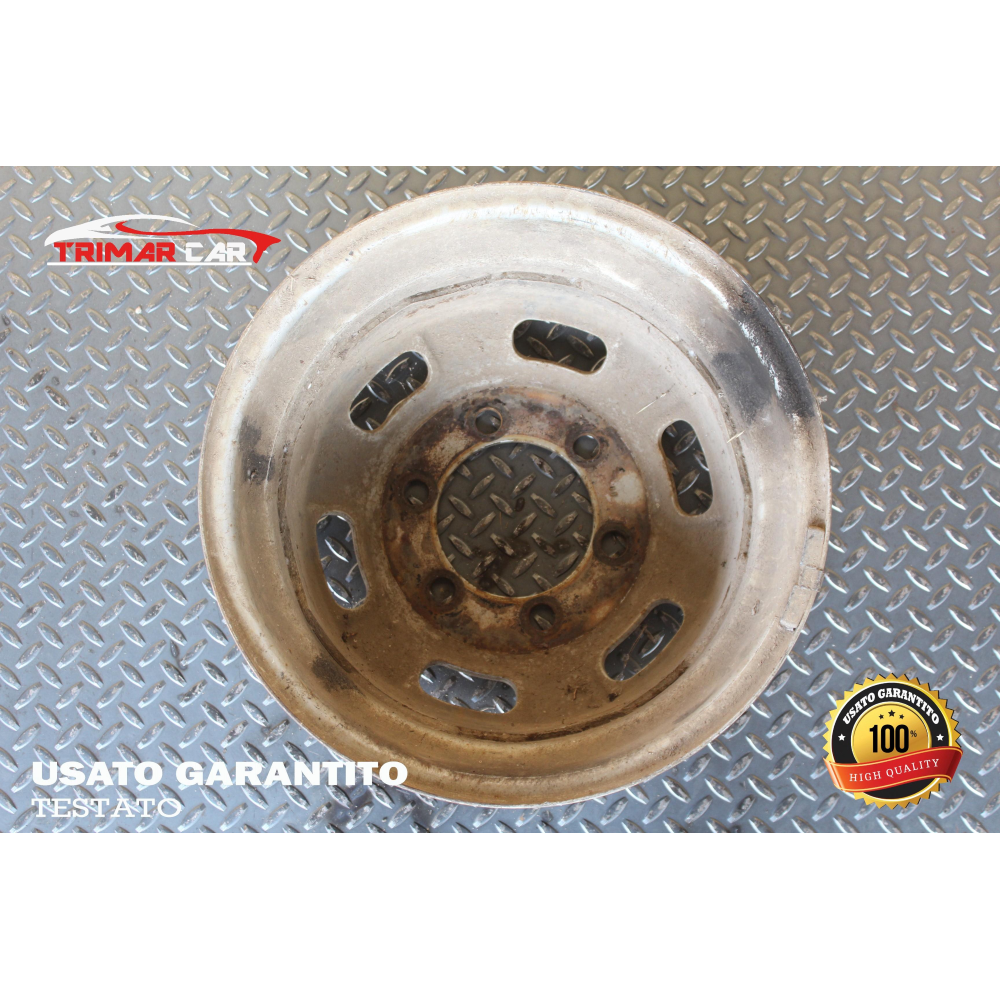 5JKX16H R16 CERCHIO SINGOLO IN FERRO IVECO DAILY 2 II AUTOBUS (1989-1999)