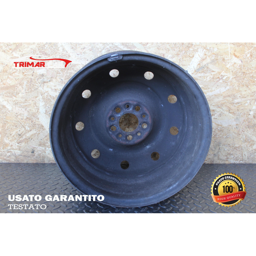 6.5J15H2ET31 R15 CERCHIO SINGOLO IN FERRO FIAT SCUDO 1 (220)(1996-2006)