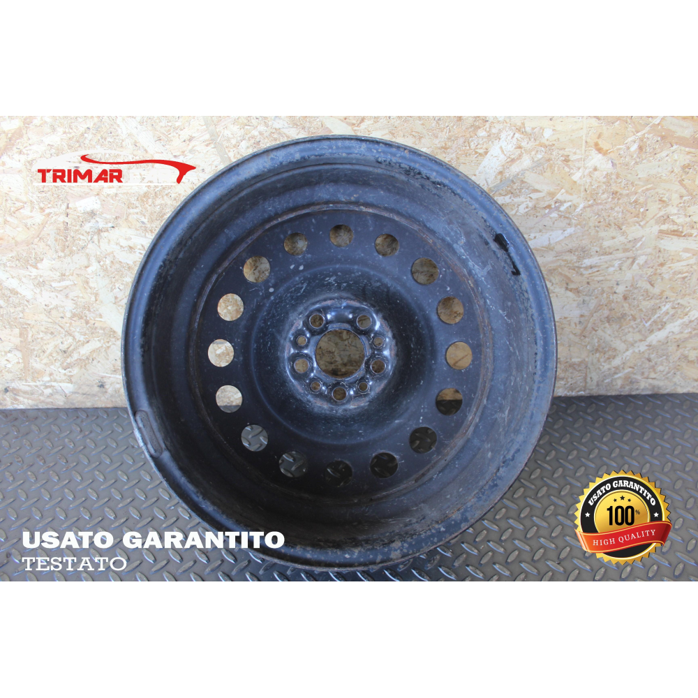 7JX16H2ET27 R16 CERCHIO SINGOLO IN FERRO LANCIA PHEDRA (179)(2002-2010)