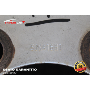 5JKX16H1 R16 CERCHIO SINGOLO IN FERRO IVECO DAILY 2 II AUTOBUS (1989-1999) 35-10 103CV 76KW COD MOT; SOFIM 8140.27