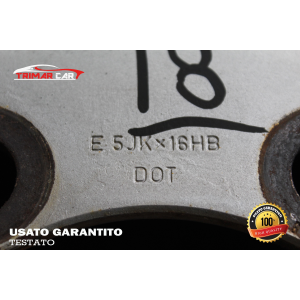 E5JKX16HB R16 CERCHIO SINGOLO IN FERRO IVECO DAILY 2 II AUTOBUS (1989-1999) 35-10 103CV 76KW COD MOT; SOFIM 8140.27