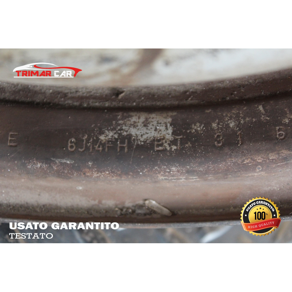 6J14FHET31 R14 CERCHIO SINGOLO IN FERRO FIAT SCUDO 1 (220)(1996-2006)