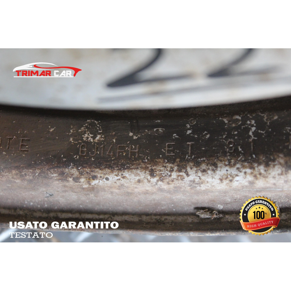 6J14FHET31 R14 CERCHIO SINGOLO IN FERRO FIAT SCUDO 1 (220)(1996-2006)