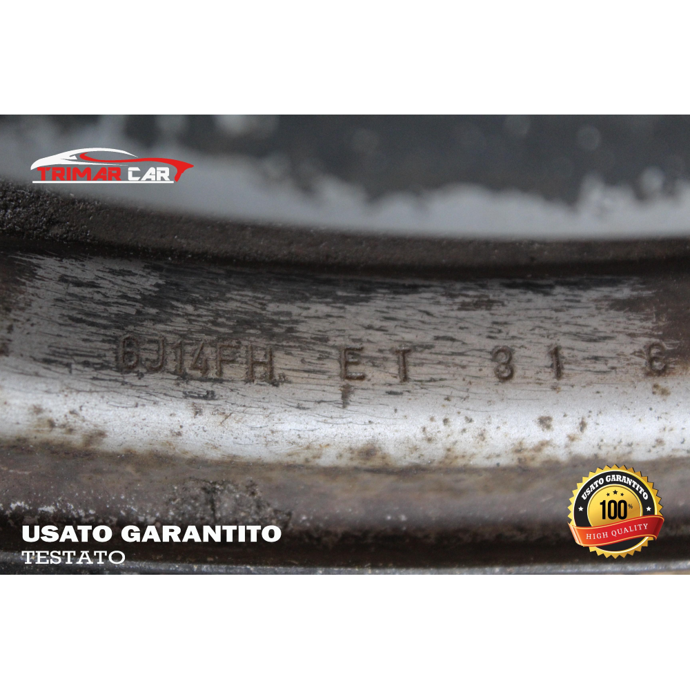 6J14FHET31 R14 CERCHIO SINGOLO IN FERRO FIAT SCUDO 1 (220)(1996-2006)