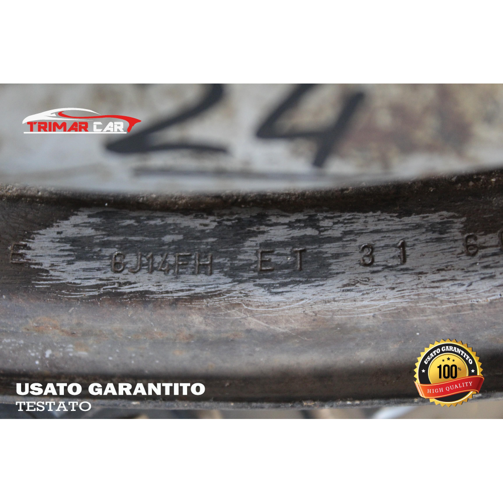 6J14FHET31 R14 CERCHIO SINGOLO IN FERRO FIAT SCUDO 1 (220)(1996-2006)