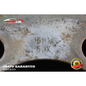 16H1X5JK R16 CERCHIO SINGOLO IN FERRO IVECO DAILY 2 II AUTOBUS (1989-1999)