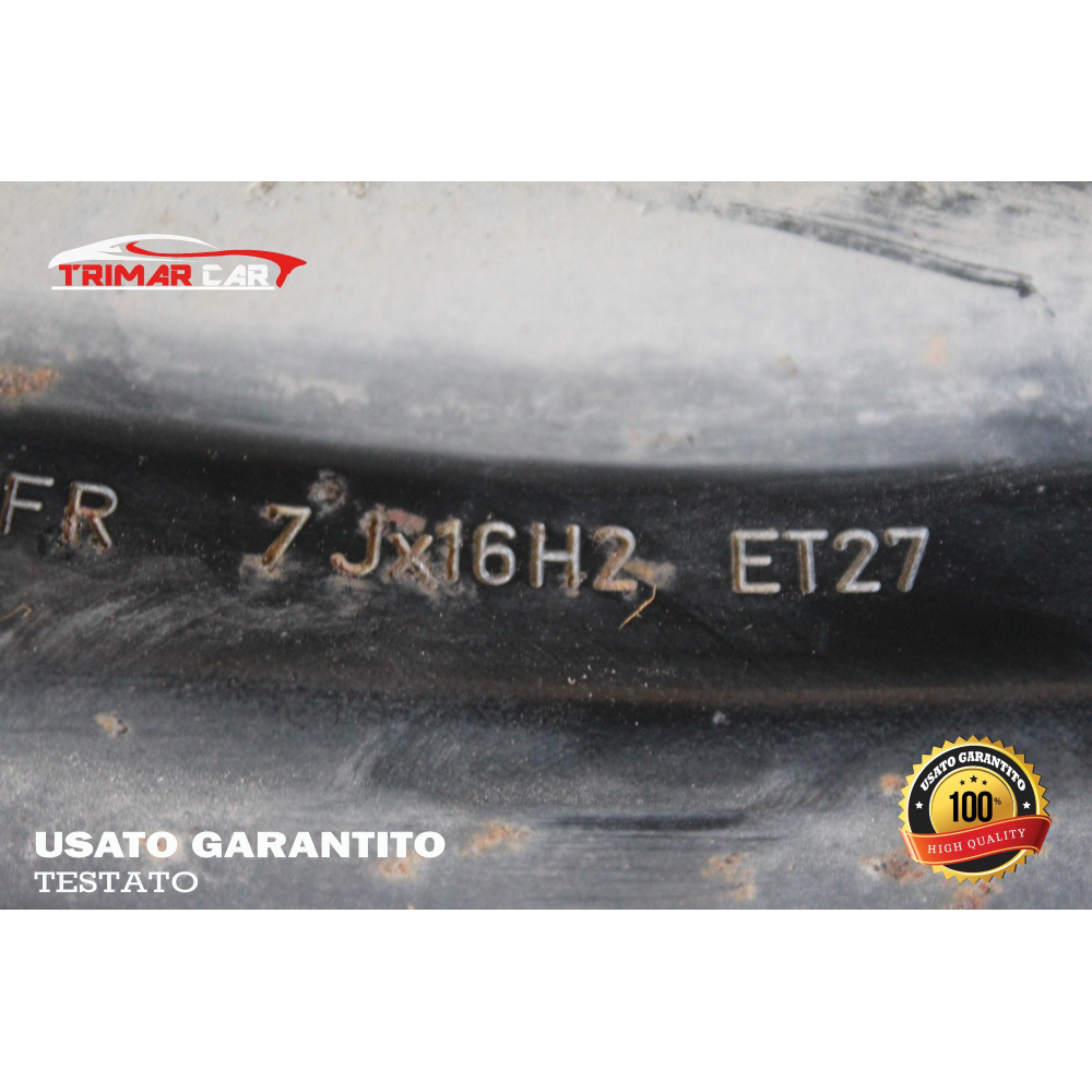 7JX16H2ET27 R16 CERCHIO SINGOLO IN FERRO LANCIA PHEDRA (179)(2002-2010)