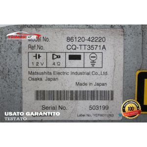 FA032077A 8612042220 AUTORADIO RADIO STEREO MP3 TOYOTA RAV4 3 III (A3)(05-13) 