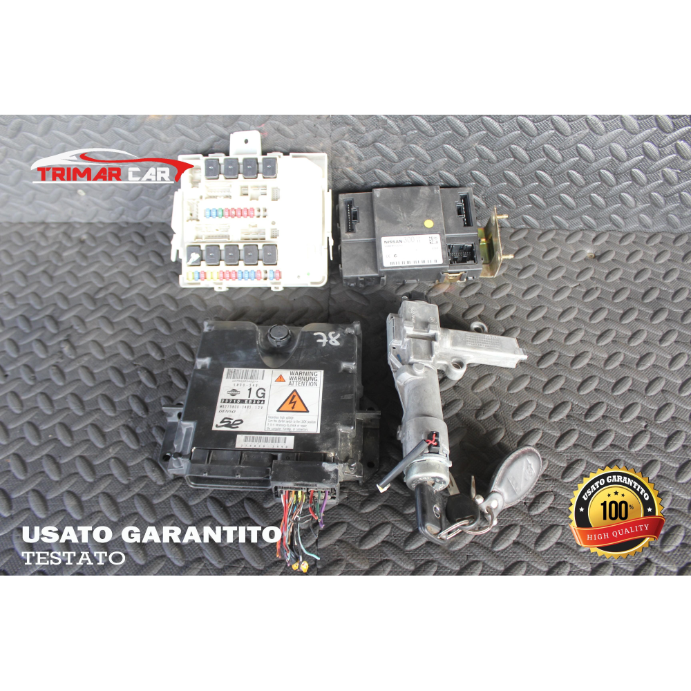 23710EB30A KIT BLOCCO ACCENSIONE NISSAN PATHFINDER 3 III (R51)(2005 IN POI) 2.5 DCI 4WD 174CV 128KW COD MOT; YD25