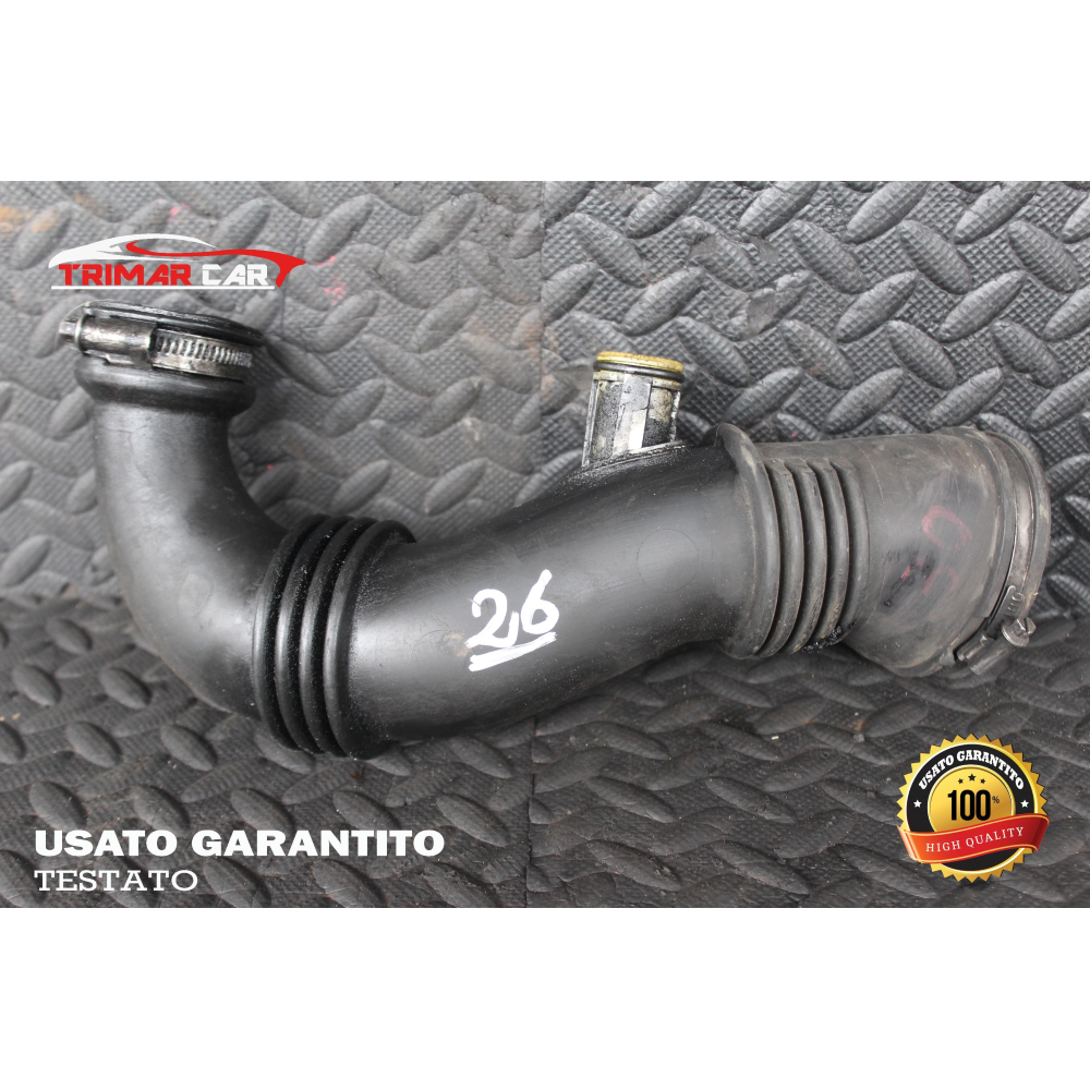 9656953680 TUBO MANICOTTO ASPIRAZIONE ARIA PEUGEOT 207 (WA,WC)(06-15) 1.6 HDI 90CV 66KW COD MOTORE: 9HX