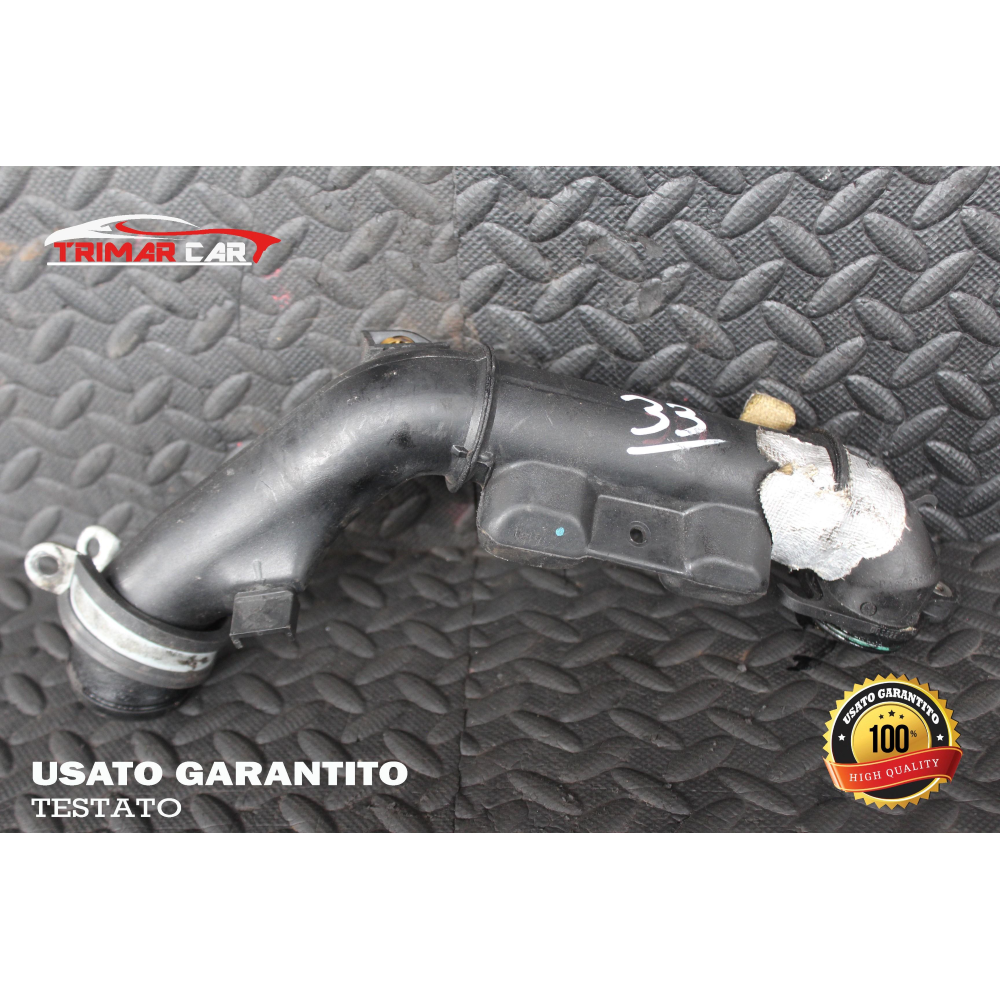 9653778380 TUBO MANICOTTO INTERCOOLER TURBO PEUGEOT 207 (WA,WC)(06-15) 1.6 HDI 90CV 66KW COD MOTORE: 9HX