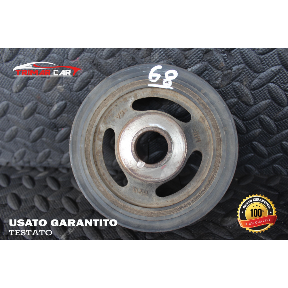 9654961080 PULEGGIA ALBERO MOTORE PEUGEOT 207 (WA,WC)(06-15) 1.6 HDI 90CV 66KW COD MOTORE: 9HX