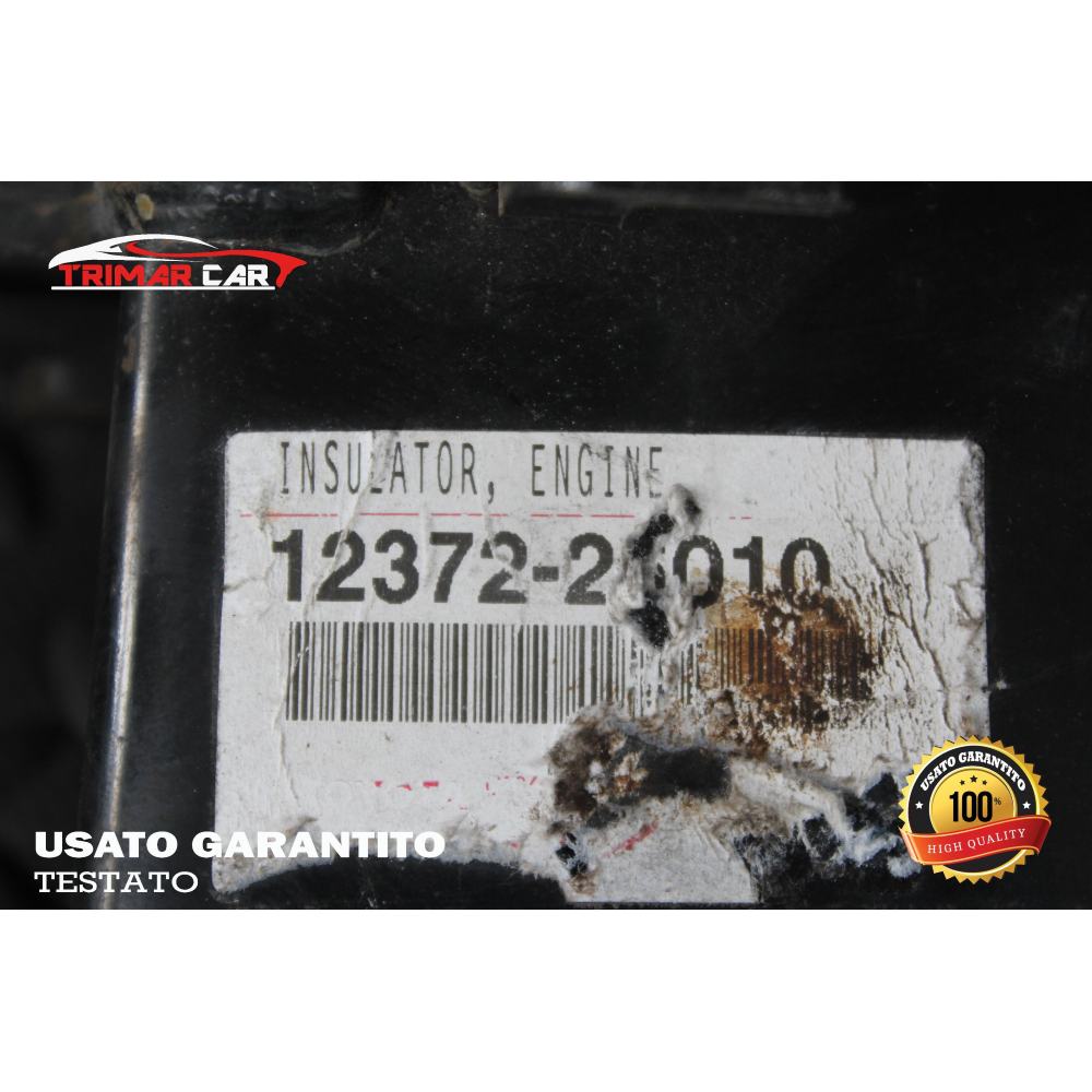 12372-26010 SUPPORTO MOTORE TOYOTA RAV4 3 III (A3)(05-13) 2.2 D-CAT 4WD (ALA30) 177CV 130CV COD MOTORE: 2ADFHV