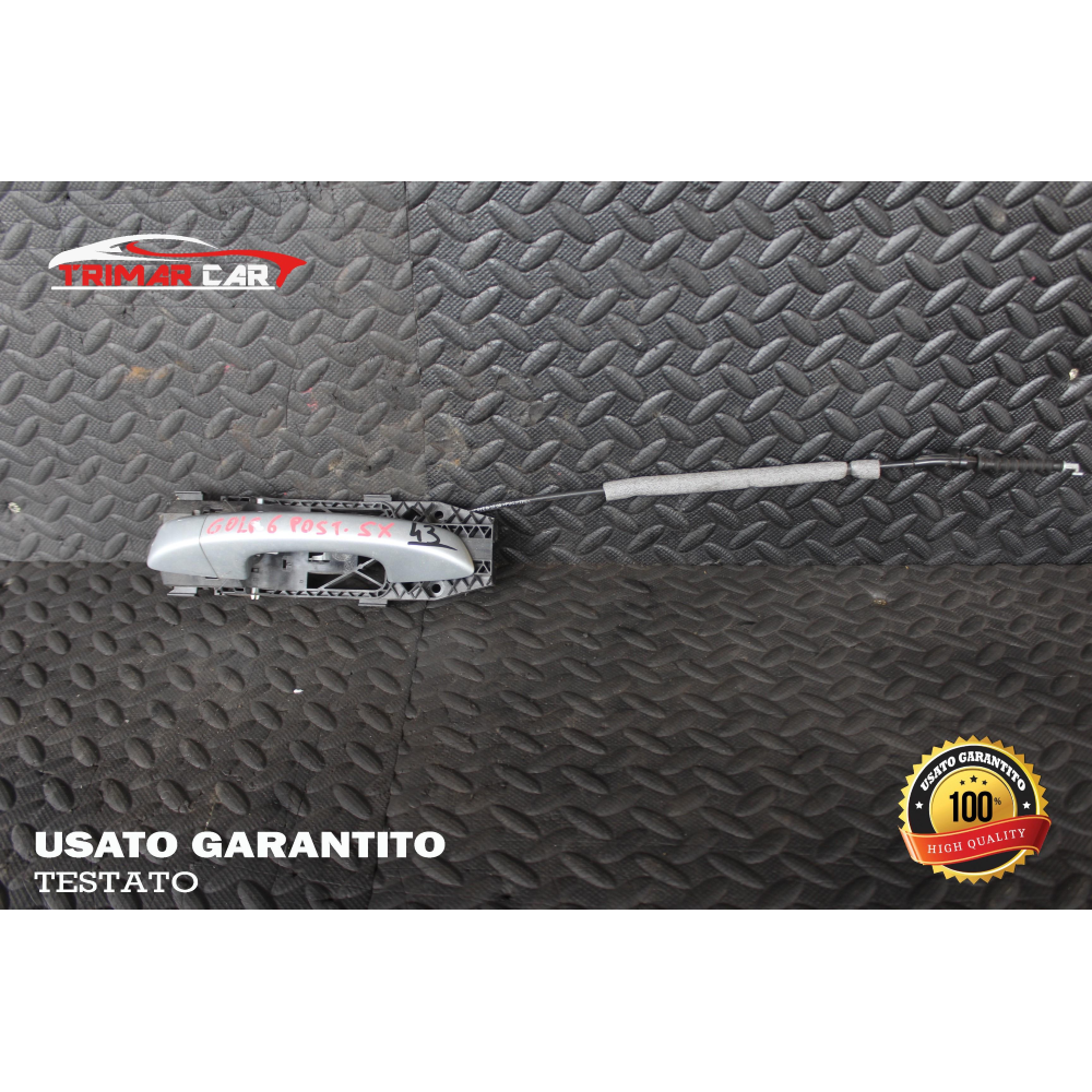 MANIGLIA ESTERNA POSTERIORE SINISTRA VW GOLF 6 VI (5K1)(2008-2013)