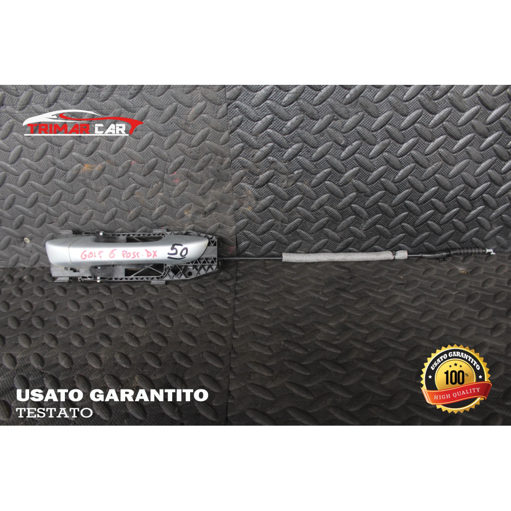 MANIGLIA ESTERNA POSTERIORE DESTRA VW GOLF 6 VI (5K1)(2008-2013)