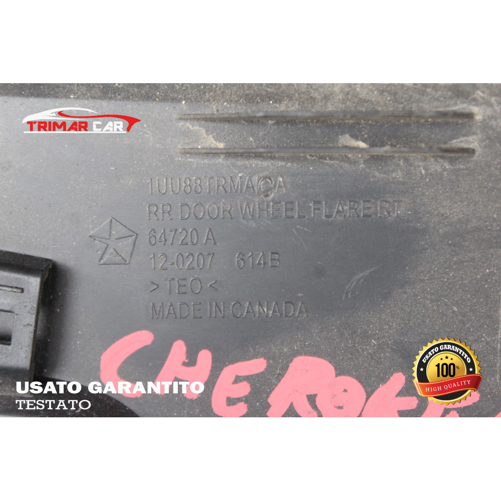 1UU88TRMAC FASCIONE PROTEZIONE PORTA POSTERIORE DESTRA JEEP CHEROKEE 5 (KL)(2013 IN POI) 2.2 CRD 4X4 200CV 147KW SIGLA MOT. LAU61