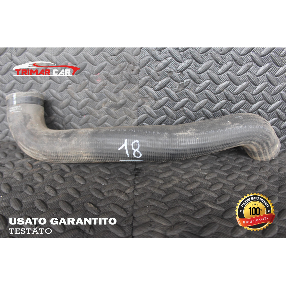 17343-0X010-B TUBO MANICOTTO INTERCOOLER TURBO TOYOTA AVENSIS SW (T27)(2009 IN POI) 1.6 D4-D 112CV 82KW
