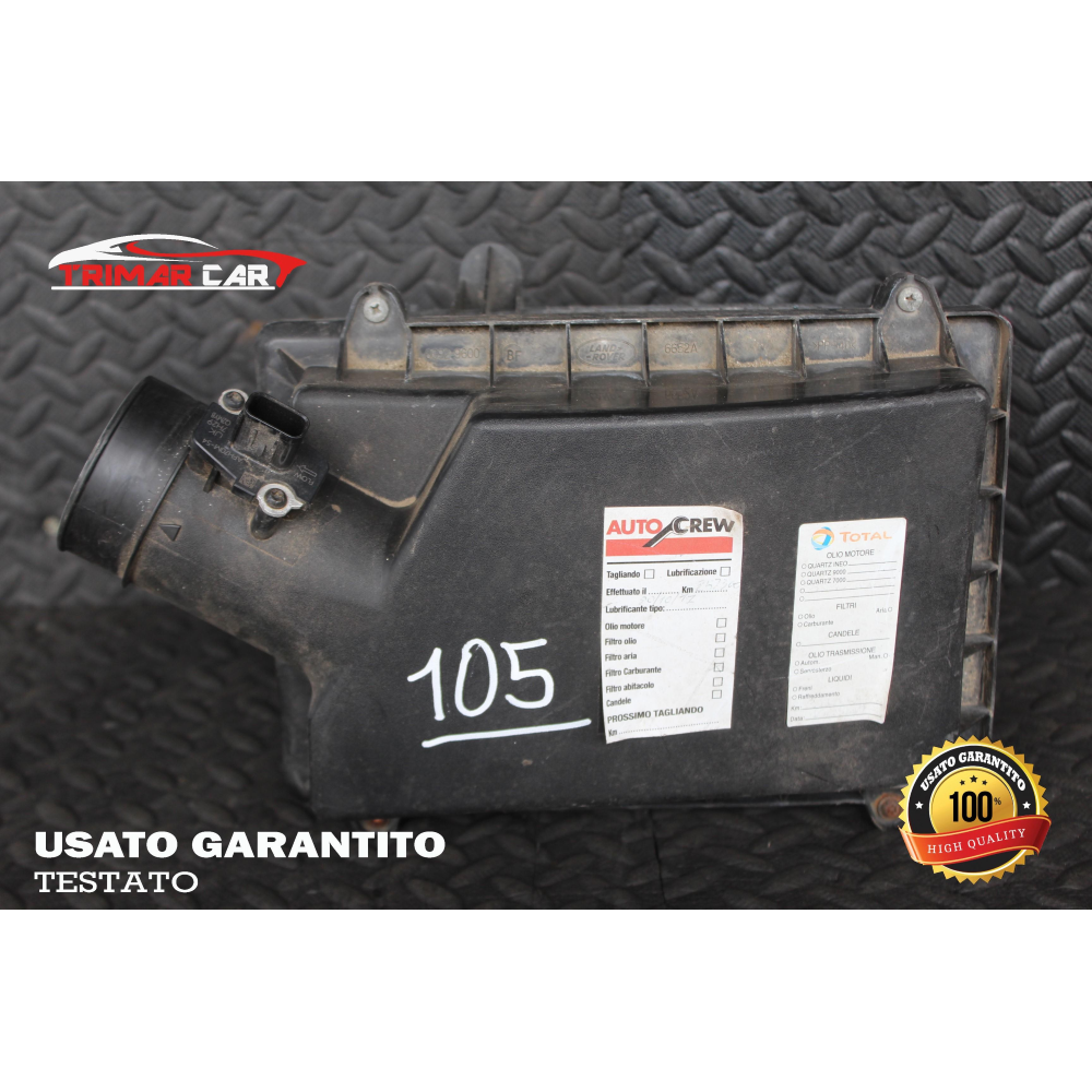 6G91-9600 LR006073 AIRBOX PORTAFILTRO ARIA LAND ROVER FREELANDER 2 (L359)(06-14) 2.2 TD4 4X4 160CV 118KW COD MOTORE: 224DT