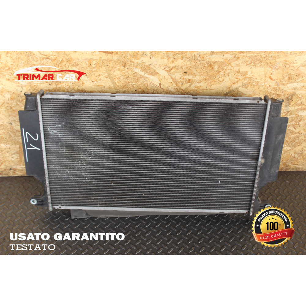 RADIATORE ACQUA MOTORE TOYOTA AVENSIS SW (T27)(2009 IN POI) 1.6 D4-D 112CV 82KW