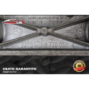 6778058 SUPPORTO CAMBIO MOTORE BMW SERIE 1 (E87)(2003-2013) 120D 177CV 130KW COD MOT; N47D20A