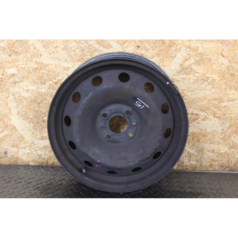 6JX15H2ET40 R15 CERCHIO SINGOLO IN FERRO LANCIA YPSILON 2 (843)(2003-2011) 1.3 MJET 75CV 55KW COD MOT; 199A2000