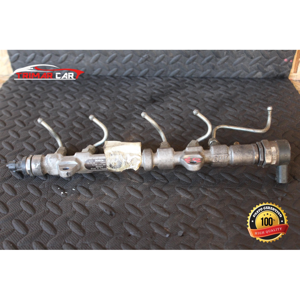 0445214194 TUBO FLAUTO RAIL INIEZIONE FIAT 500 (312)(2007 IN POI) 1.3 MULTIJET