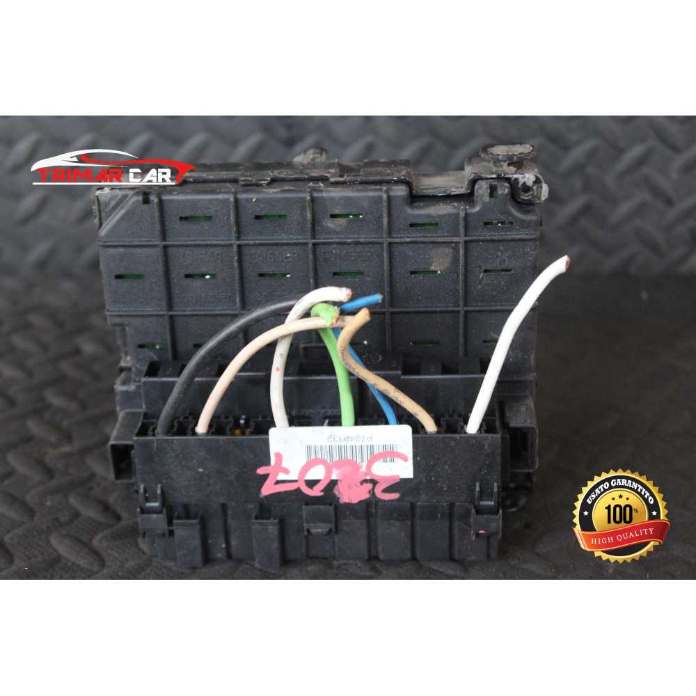 9646405180 CENTRALINA SCATOLA PORTAFUSIBILI PEUGEOT 307 (3A/C)(2000-2009) 2.0HDI 107CV 79KW CODICE MOTORE: RHS