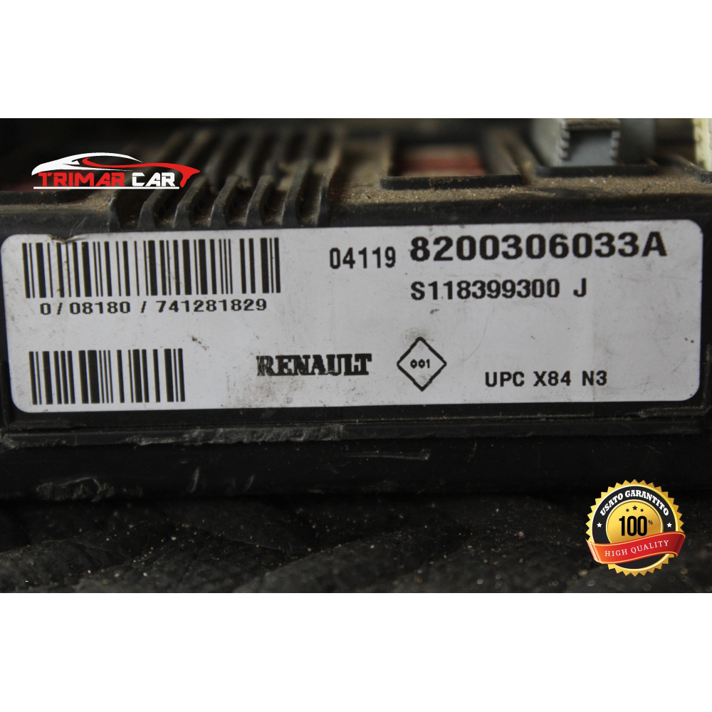 8200306033A CENTRALINA BODY COMPUTER RENAULT MEGANE 2 II (01-11) 1.5 DCI 74KW