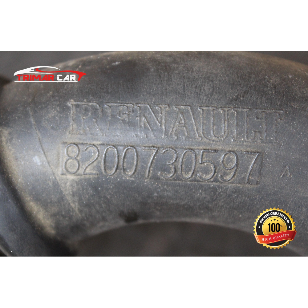 8200730597 TUBO MANICOTTO INTERCOOLER TURBO RENAULT LAGUNA 2 II GRANDTOUR (01-07) 1.9 DCI 130CV