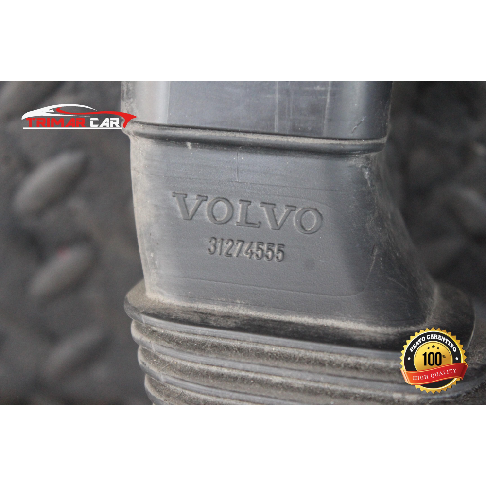 31283470 TUBO MANICOTTO ASPIRAZIONE ARIA VOLVO V60 SW(155)(2013-2015) 1.6 DRIVE 114CV 84KW COD MOT; D4162T
