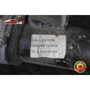 31370768 KIT TUBO MANICOTTO INTERCOOLER TURBO VOLVO V60 SW(155)(2013-2015) 1.6 DRIVE 114CV 84KW COD MOT; D4162T