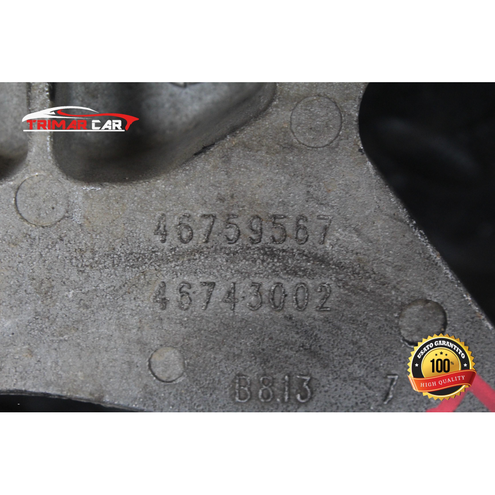 46759567 SUPPORTO MOTORE LATO CAMBIO LANCIA YPSILON 2 (843)(2003-2011) 1.3 MJET 75CV 55KW COD MOT; 199A2000