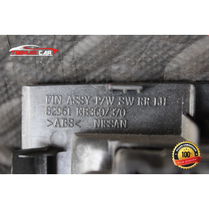 82961EB360 INTERRUTTORE ALZAVETRO POSTERIORE SX SINISTRO NISSAN PATHFINDER 3 III (R51)(2005 IN POI) 2.5 DCI 4WD 174CV 128KW COD MOT; YD25