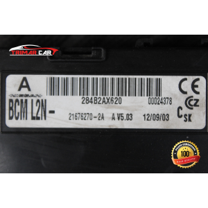 284B2AX620 CENTRALINA BODY COMPUTER NISSAN MICRA 3 (K12)(2002-2010) 1.2 16V 80CV 59KW COD MOT; CR12