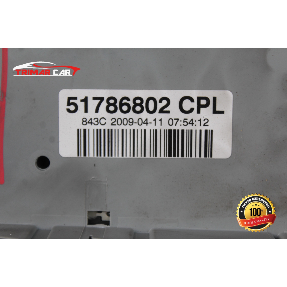 51786802 CENTRALINA SCATOLA PORTAFUSIBILI LANCIA YPSILON 2 (843)(2003-2011) 1.3 MJET 75CV 55KW COD MOT; 199A2000