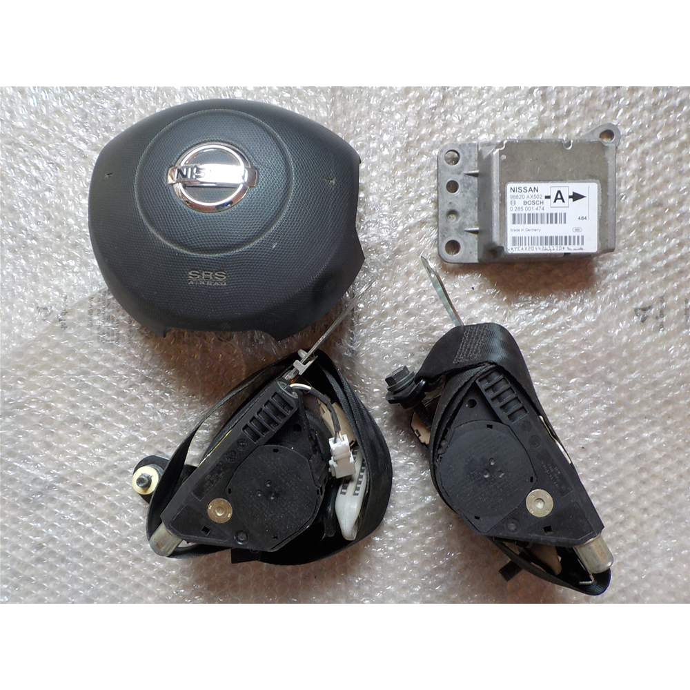 KIT AIRBAG NISSAN MICRA 3 III (K12) [2003-2010] COD: 0285001474