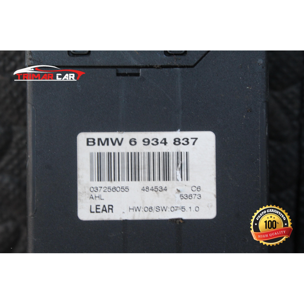 6934837 CENTRALINA REGOLAZIONE FARI XENON BMW X3 (E83)(2003-2011) 3.0 D 218CV 160KW COD MOTORE: M57D30 (306D3)