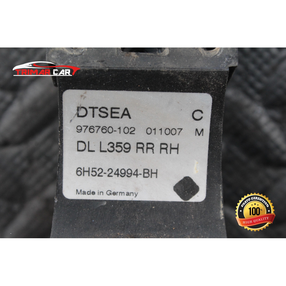 6H52-24994-BH SUPPORTO MANIGLIA ESTERNA POSTERIORE DX LAND ROVER FREELANDER 2 (L359)(06-14) 2.2 TD4 4X4 160CV 118KW COD MOTORE: 224DT