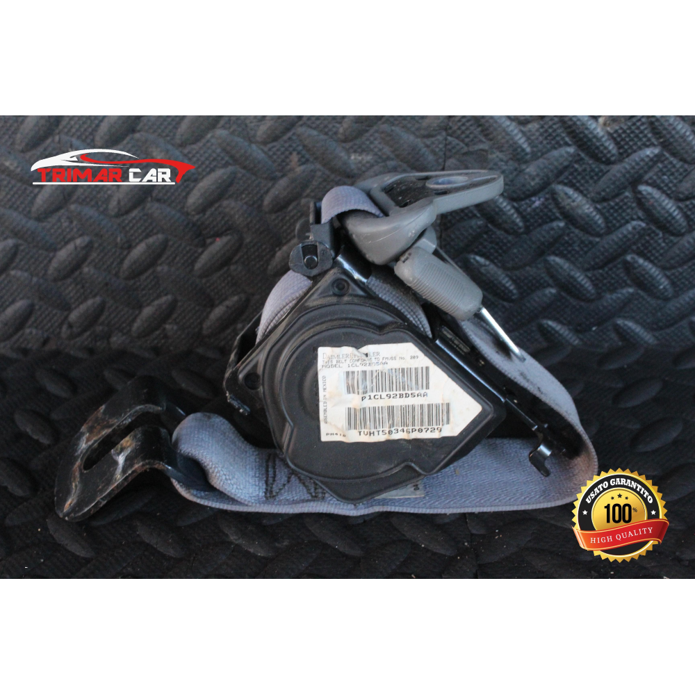 P1CL92BD5AA CINTURA SICUREZZA POSTERIORE DESTRA JEEP GRAND CHEROKEE 3 III (WH,WK)(04-11) 3.0 CRD 218CV 160KW COD MOTORE: 642980 EXL