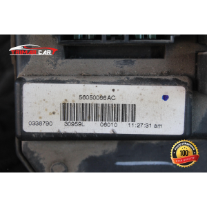 56050066AC CENTRALINA SCATOLA PORTAFUSIBILI JEEP GRAND CHEROKEE 3 III (WH,WK)(04-11) 3.0 CRD 218CV 160KW COD MOTORE: 642980 EXL
